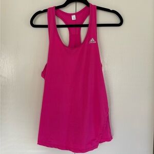 Adidas Women's Vibrant Pink Tank Top